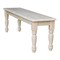International Concepts Farmhouse Bench, Unfinished BE-60T - alternate 8